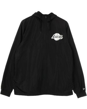 KTZ Pull-On Windbreaker Nba Metallic Windbreaker Loslak - Black