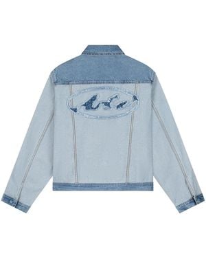 Arte' Jacket Jeans Denim Inside/Out Jacket - Blue