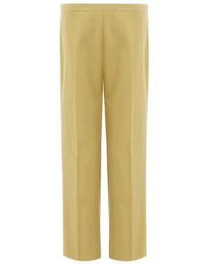 Lardini Yellow Cotton Chino Pants