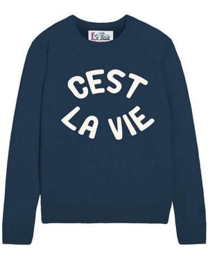 Mc2 Saint Barth Frauen Pullover - Blau