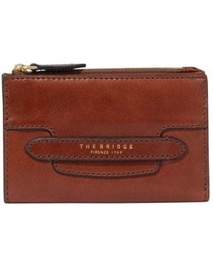The Bridge Wallets Leather - Brown