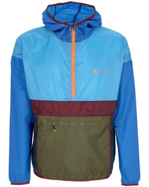 COTOPAXI Teca Half-Zip Windbreaker Pull-On Windbreaker - Blue