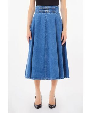 Liu Jo Weibliche Rocke Ua5089 D4925 788 - Blau