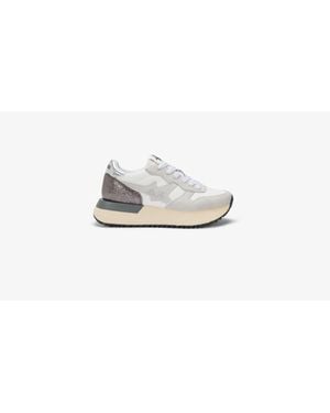 Sun 68 Sneakers Big Stargirl Back - White
