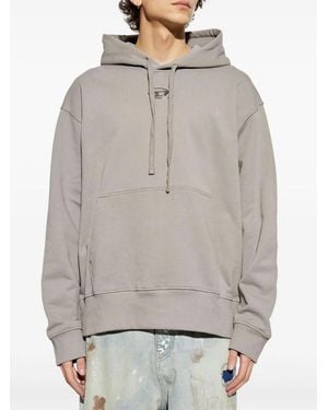 DIESEL Macs-Od Capucha - Gris