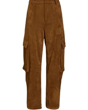 WEILI ZHENG Pants Cn Tasconi - Brown