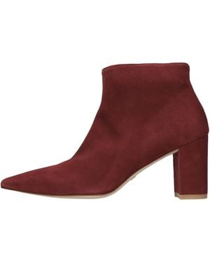 Stuart Weitzman Bottes Rouges - Violet