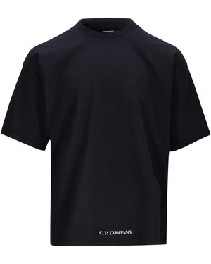 C.P. Company Camiseta Hombre - Azul