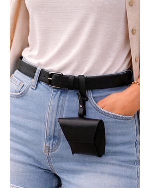 PDR Cinturon De Mujeres Con Bolsa - Rosa