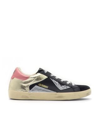 4b12 Zapatillas De Mujeres - Azul