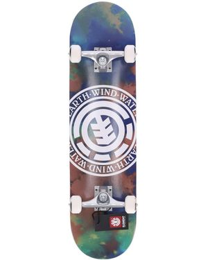 Element Assembled Skateboard Magma Seal Skateboard - Blue