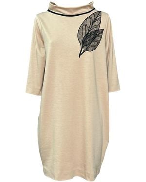 Gai Mattiolo Dress Gm25 - Natural
