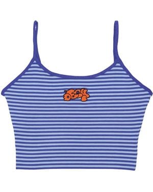 Obey Joy Ringer Tank Top - Blue