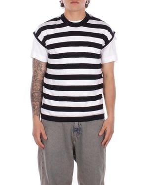 Alpha Studio T-Shirt Au5130C 1028 T-Shirt - Blue
