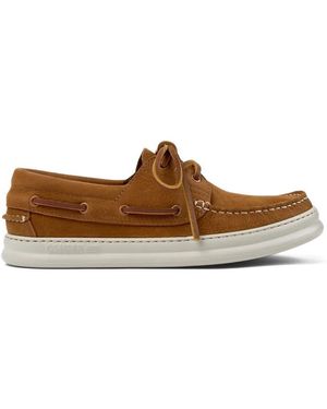 Camper Runner Segelschuhe Mit Schnürung - Braun