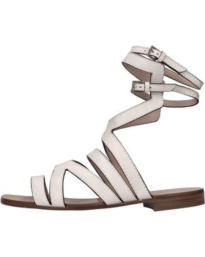 Alberta Ferretti Flat Shoes - White