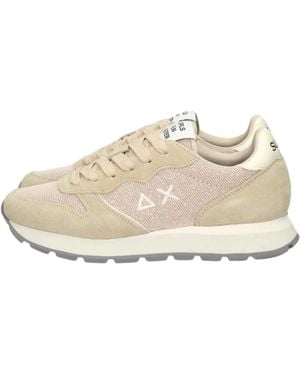 Sun 68 Allerglitter Textil Sneaker - Weiß