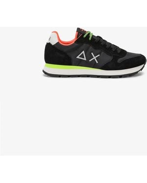 Sun 68 Sneakers Tom Fluo - Black