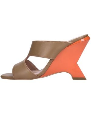 Pinko With Heel - Brown