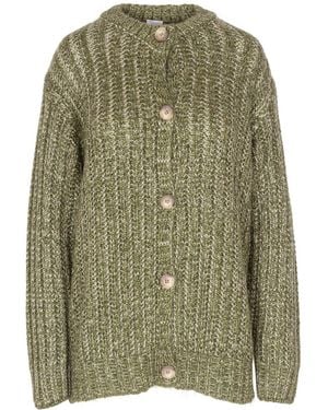 LA FEMME BLANCHE Cardigan - Green