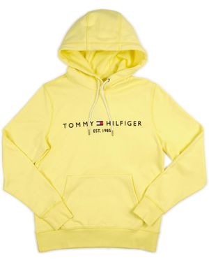 Tommy Hilfiger Hoodie With Tommy Logo Hoodie Mw0Mw13720 Zin - Yellow