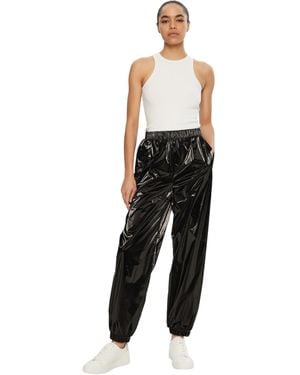 Guess Pants Regular Fit - Black