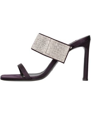 Sergio Rossi Sandalias Purpura - Gris