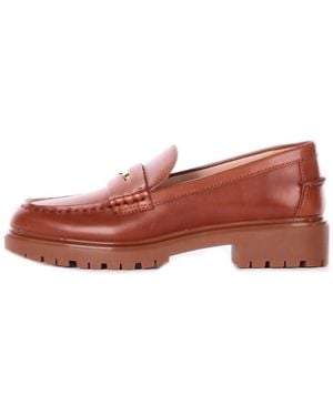 Ralph Lauren Mocassini 802967752 002 Marli-Flats-Loafer Tan - White