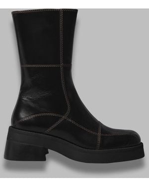 Miista Heya Ankle Boots - Black