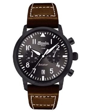 Mondia Mann Mi-781-Bk-03Bk-Cp 42 Mm - Schwarz