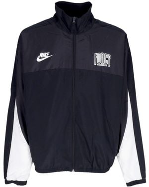 Nike Starting 5 Woven Jacket Windbreaker - Blue