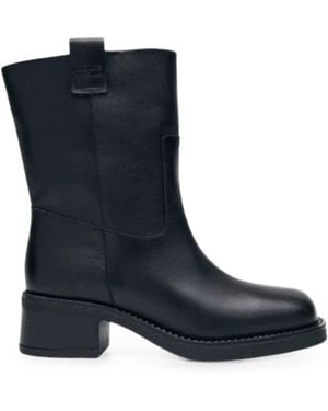 Alohas Damenstiefel Mit Fellfutter - Schwarz