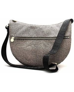 Borbonese Bolsa Natural - Gris