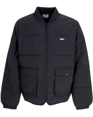 Obey Down Jacket Charlie - Blue