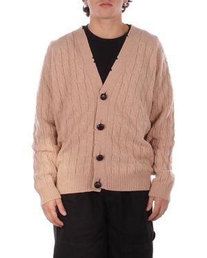 Amaranto Amaranth Knit B9F0095 Fu06M Knitwear - Natural