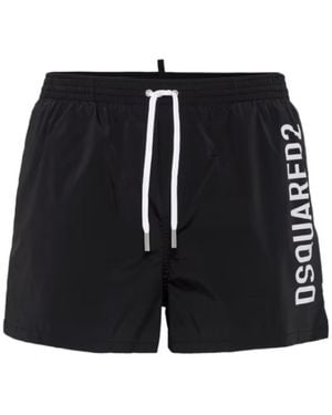 DSquared² Costum Boxer Midi - Zwart