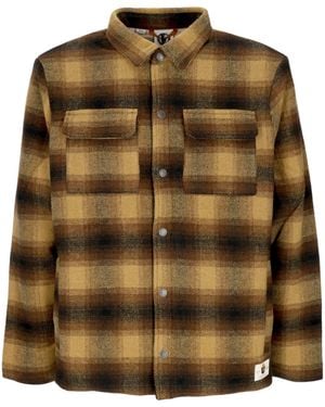 Element Sbxe Lodge Bear Jacket Padded Shirt - Green