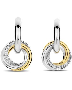 Ti Sento Milano Pendientes Mujer 7976 - Metálico