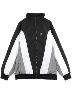 DOLLY NOIRE Vintage Gym Suite Windbreaker - Black