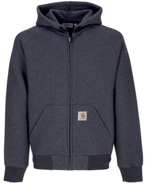 Carhartt Sudadera Ligera Con Capucha Y Cremallera Para Hombre Chaqueta Con Capucha Light-Lux Negro - Azul