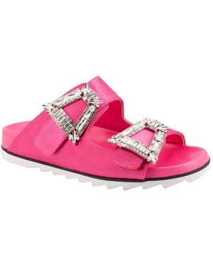 Twenty Four Haitch Sandals Fuchsia - Pink