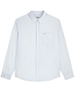 Guess Striped Shirt With Pocket - White