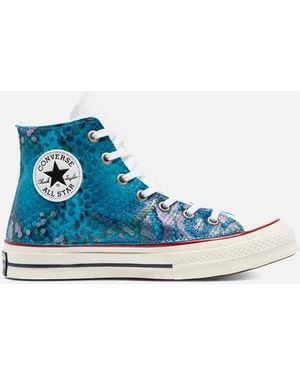 Converse Futter 70 Alle Stern Klassischen High Top - Blau