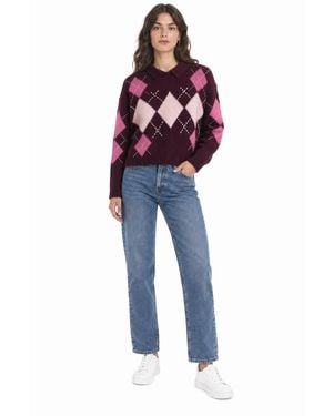 Pinko Jerseys Bordeaux - Blau