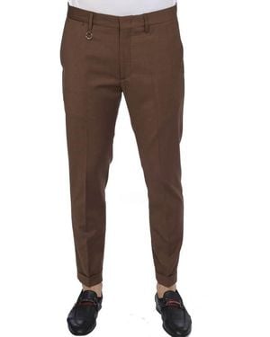 GOLDEN CRAFT 1957 Pants 575/Roxy M074 Caf - Brown