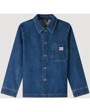 A.P.C. Veste Ralph - Bleu