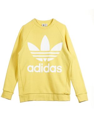 adidas Crew Oversized Sweat - Yellow