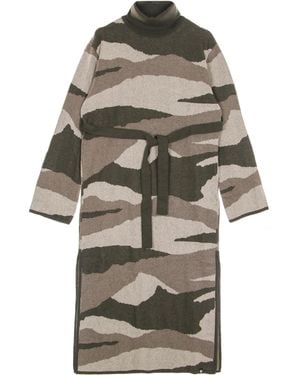 Element Camo Print Olen Dress - Gray