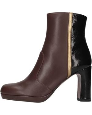 Chie Mihara Bottes Multicolores - Marron