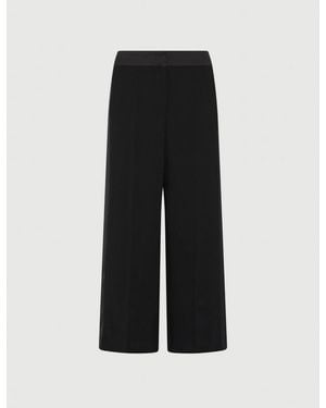 Marella Satin Pants - Black
